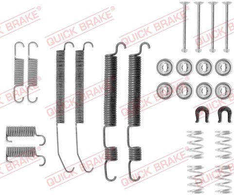 QUICK BRAKE Tarvikesarja, jarrukengät 105-0762